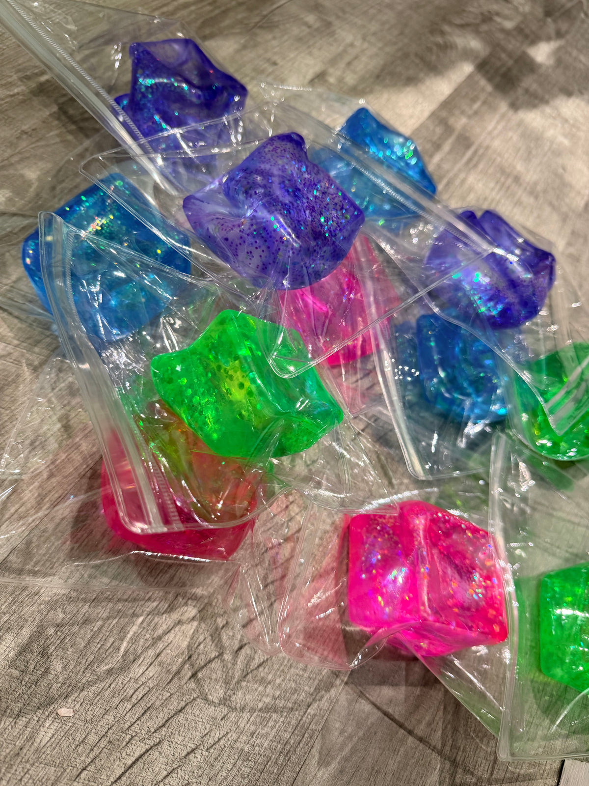 Sugar Squish Glitter Cube
