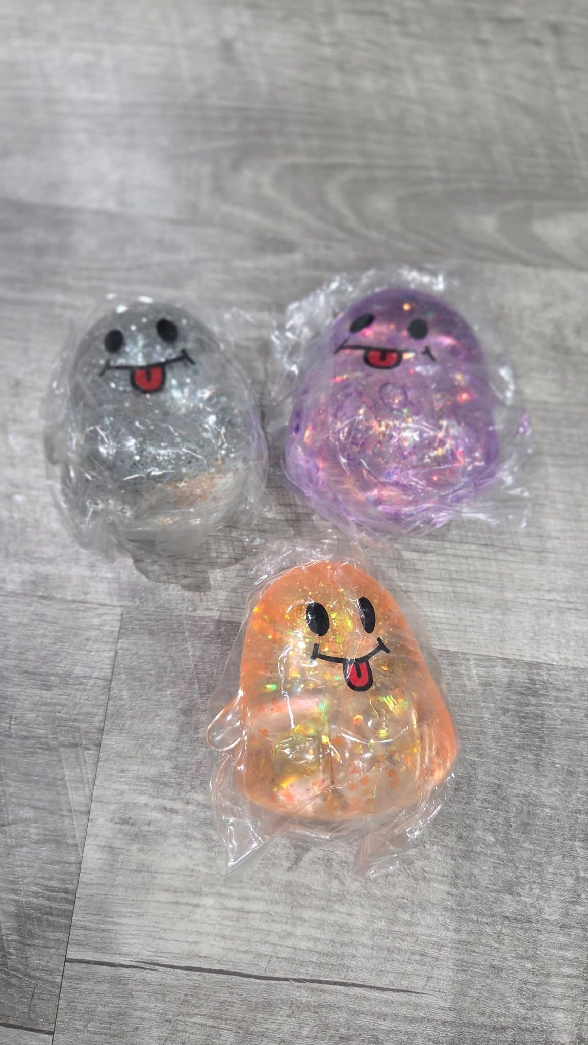 Sugar Squish Glitter Ghost