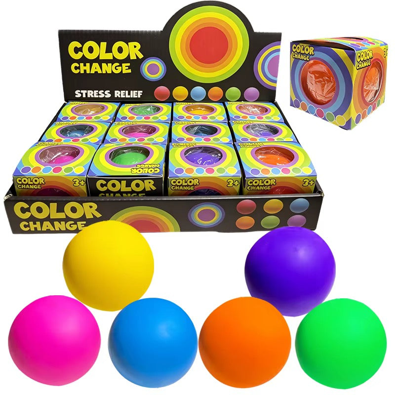 Color changing ball
